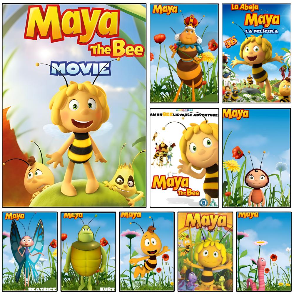 Maya Coffee & Tea Ulasan - Kids Animation M-Maya the Bee Poster
