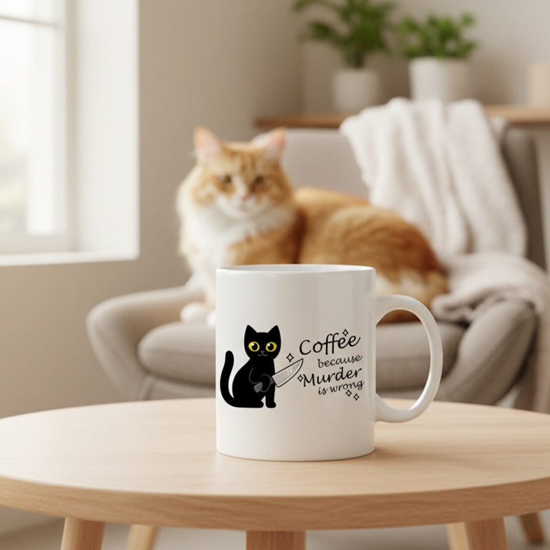 Funny Cat Coffee Mug with the  - đánh giá và giá Coffee Tea Wrong