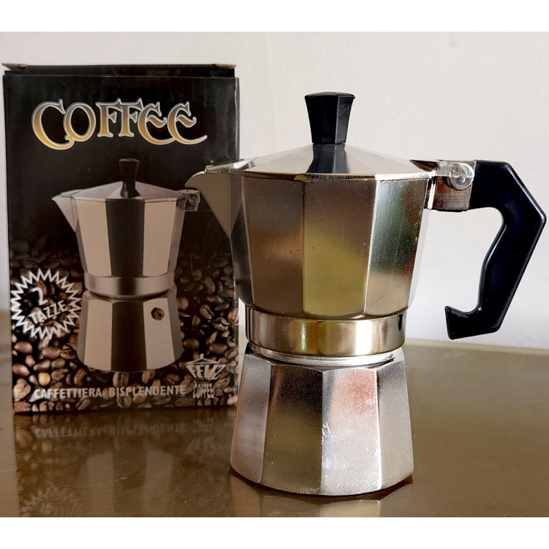 Coffee Maker Moka Pot 50ml-600 - đánh giá và giá Moka Pot Stove
