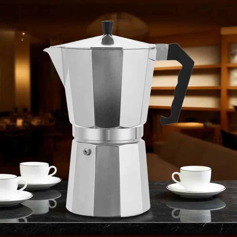 Coffee Maker Moka Pot 50ml-600 - đánh giá và giá Moka Pot Stove