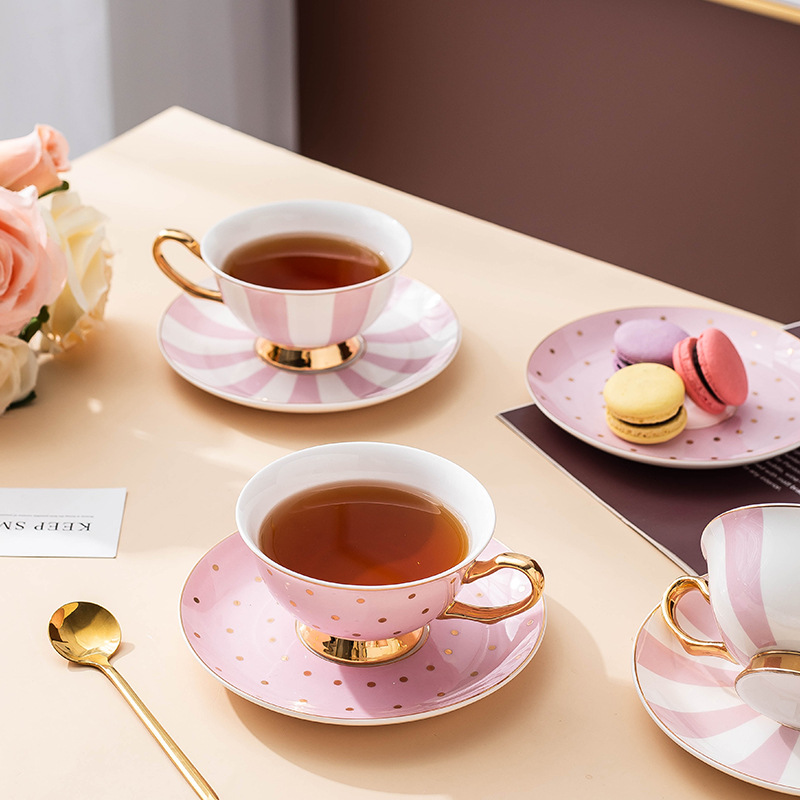 Ceramic Pink Coffee Mugs with  - đánh giá và giá Coffee Tea Essentials