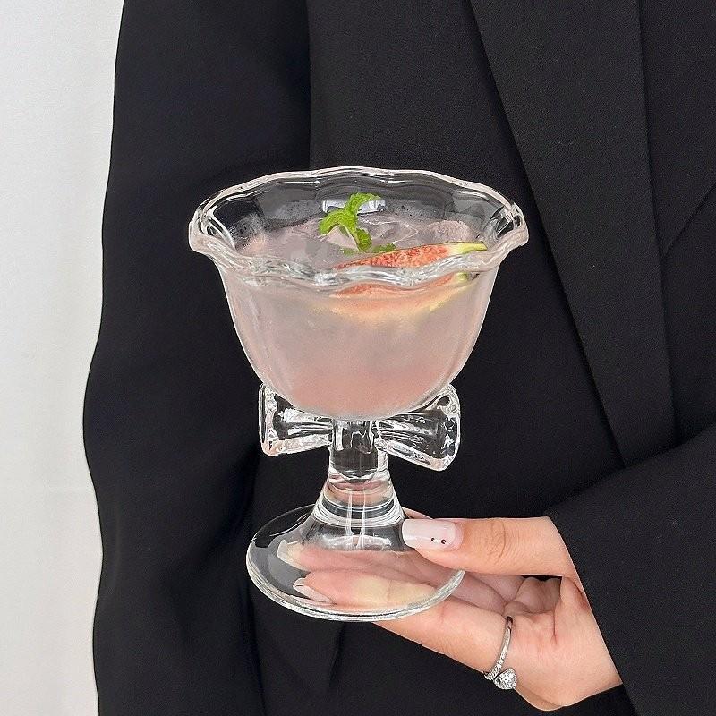 New Bow Glass Cute Water Cup C - đánh giá và giá Coffee Tea Essentials
