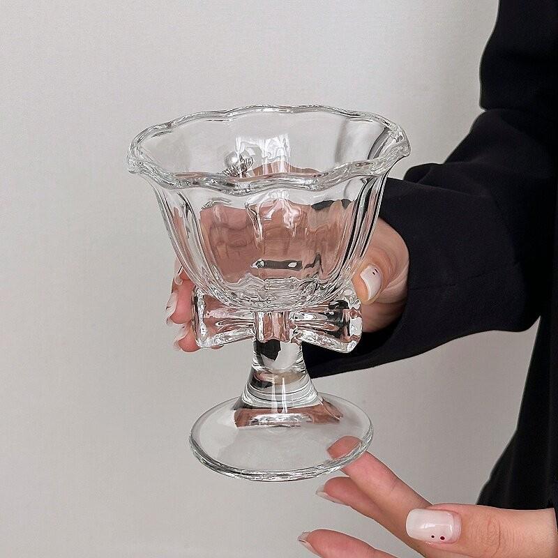 New Bow Glass Cute Water Cup C - đánh giá và giá Coffee Tea Essentials