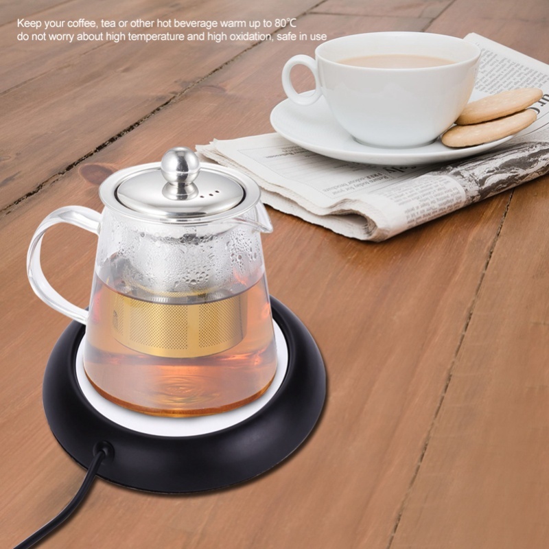 Wood Grain USB Cup Warmer Heat - đánh giá và giá Coffee Tea Warmer