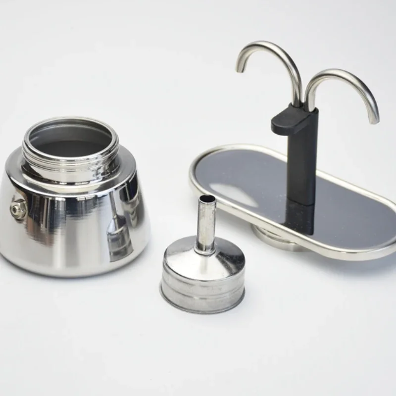 200ML Mini Moka Pot Double Tub - đánh giá và giá Moka Pot Stove