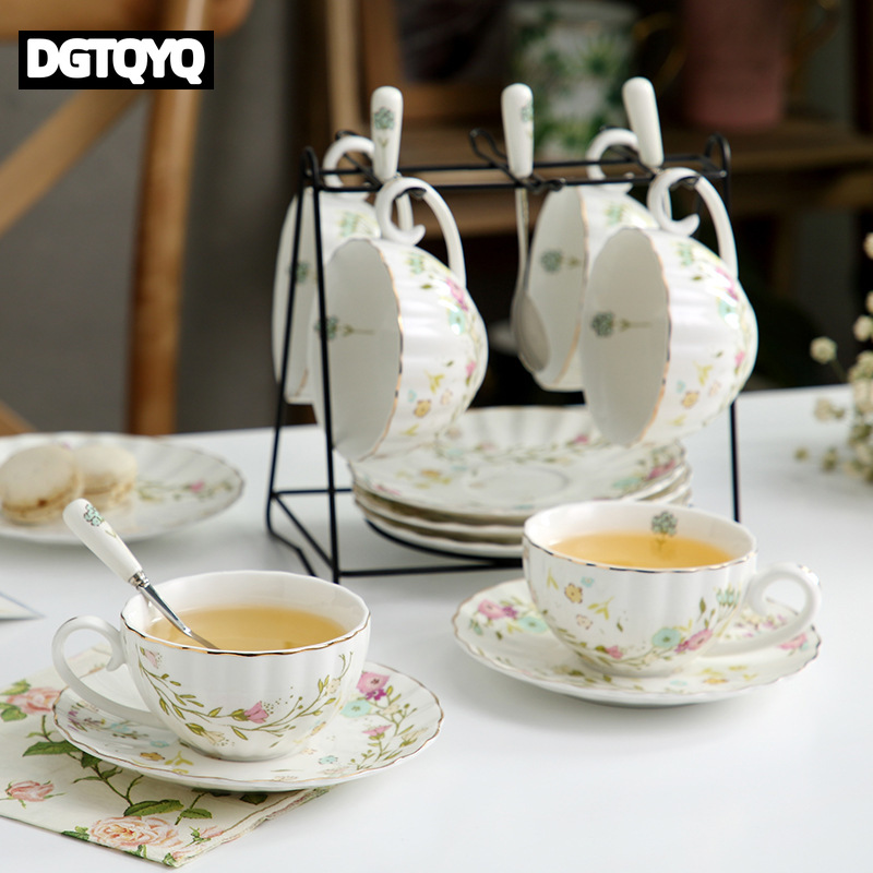 2Pcs Vintage Floral Ceramic Co - đánh giá và giá Coffee Tea Essentials
