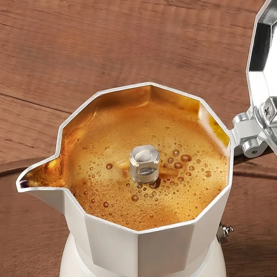 100ml Double Valve Coffee Pot  - đánh giá và giá Moka Pot Stove