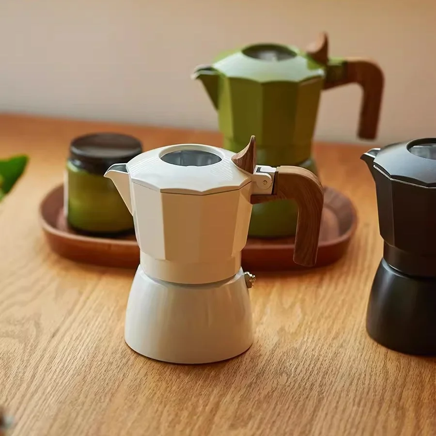 100ml Double Valve Coffee Pot  - đánh giá và giá Moka Pot Stove