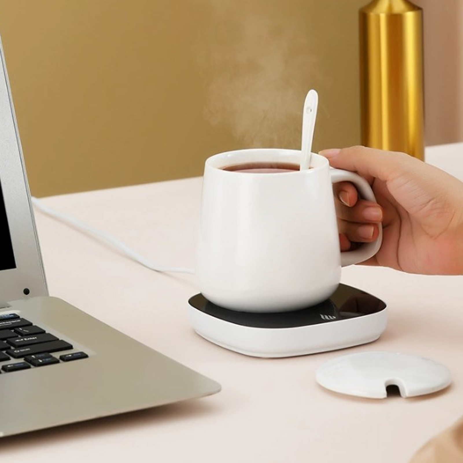 Mug Warmer 16W Low Power 55℃ C - đánh giá và giá Coffee Tea Warmer