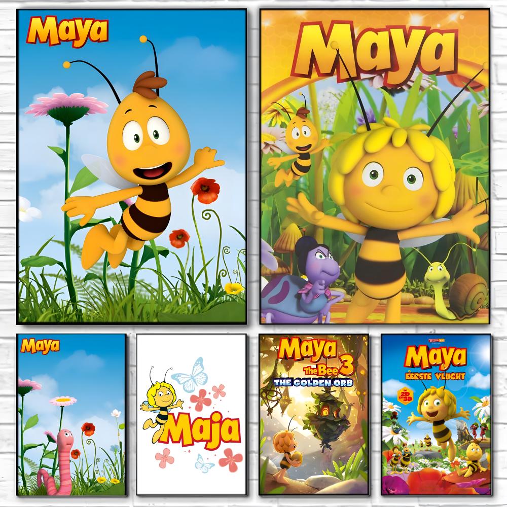 Cartoon M-Maya the Bee Poster  - đánh giá và giá Maya Coffee & Tea Ulasan