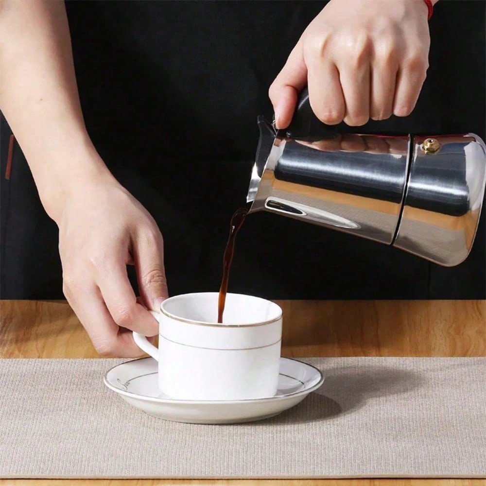 12Cup Coffee Maker Stainless S - đánh giá và giá Moka Pot Stove