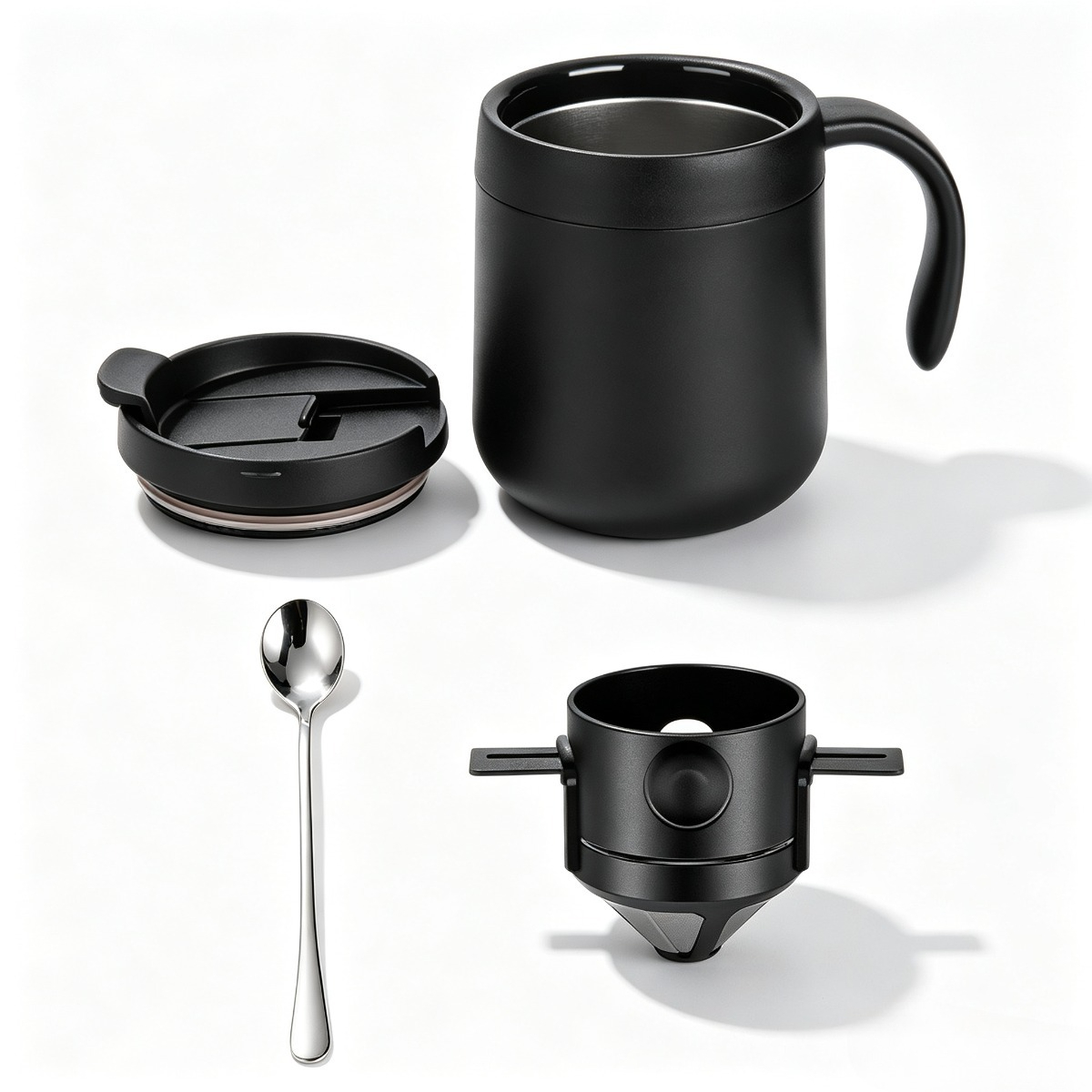 Stainless Steel Coffee Mug 350 - đánh giá và giá Coffee Tea Tumbler