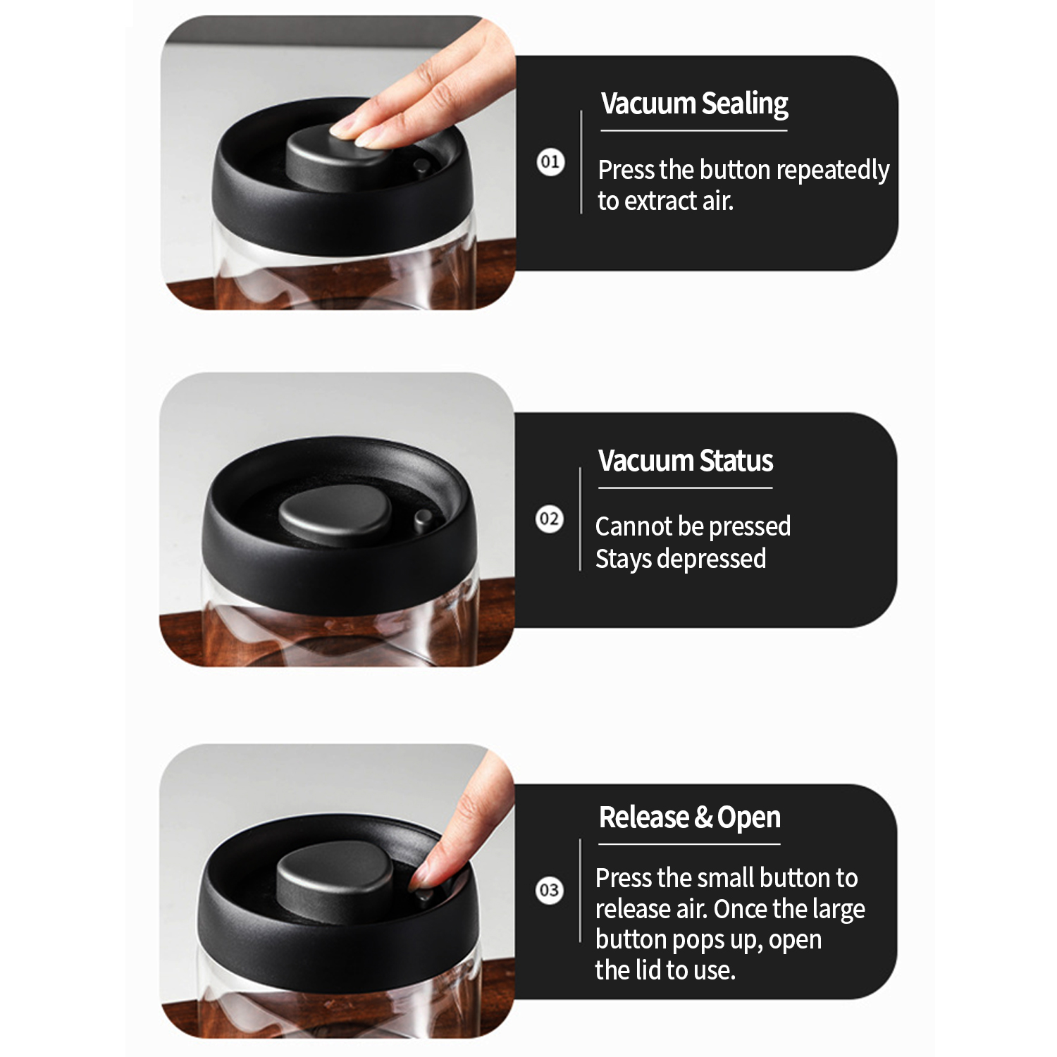 OANKR Vacuum Coffee Canister 5 - đánh giá và giá Coffee Tea Tumbler