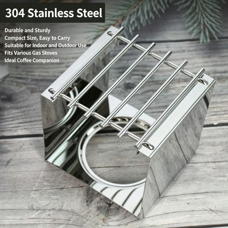 Stainless Steel Square Coffee  - đánh giá và giá Moka Pot Stove