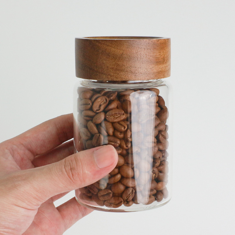 Glass Tube Coffee Beans Storag - đánh giá và giá Coffee Tea Tumbler