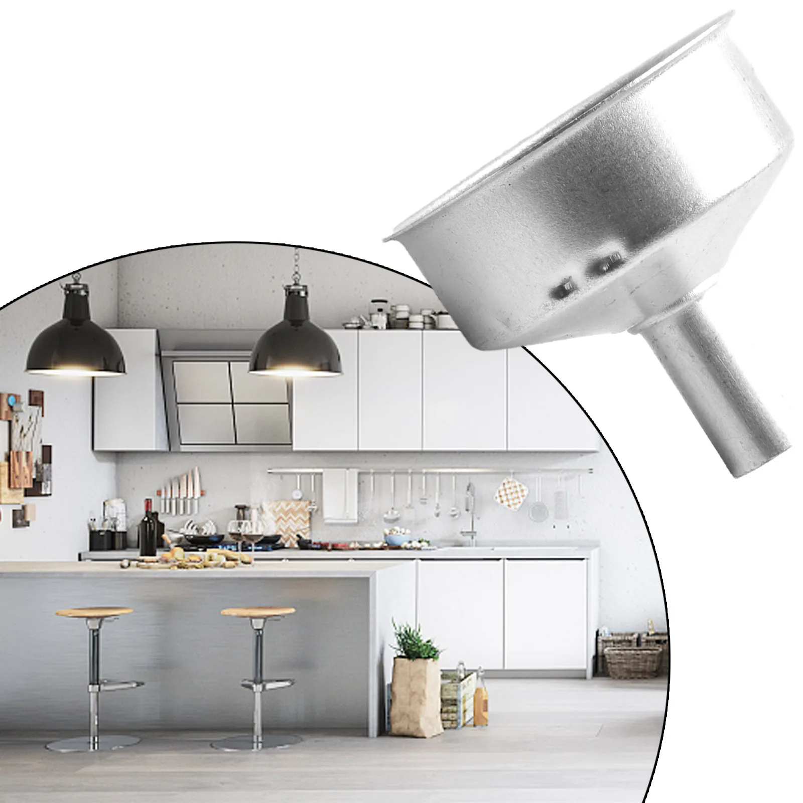 1pcs Aluminium Moka Funnel Fil - đánh giá và giá Moka Pot Stove