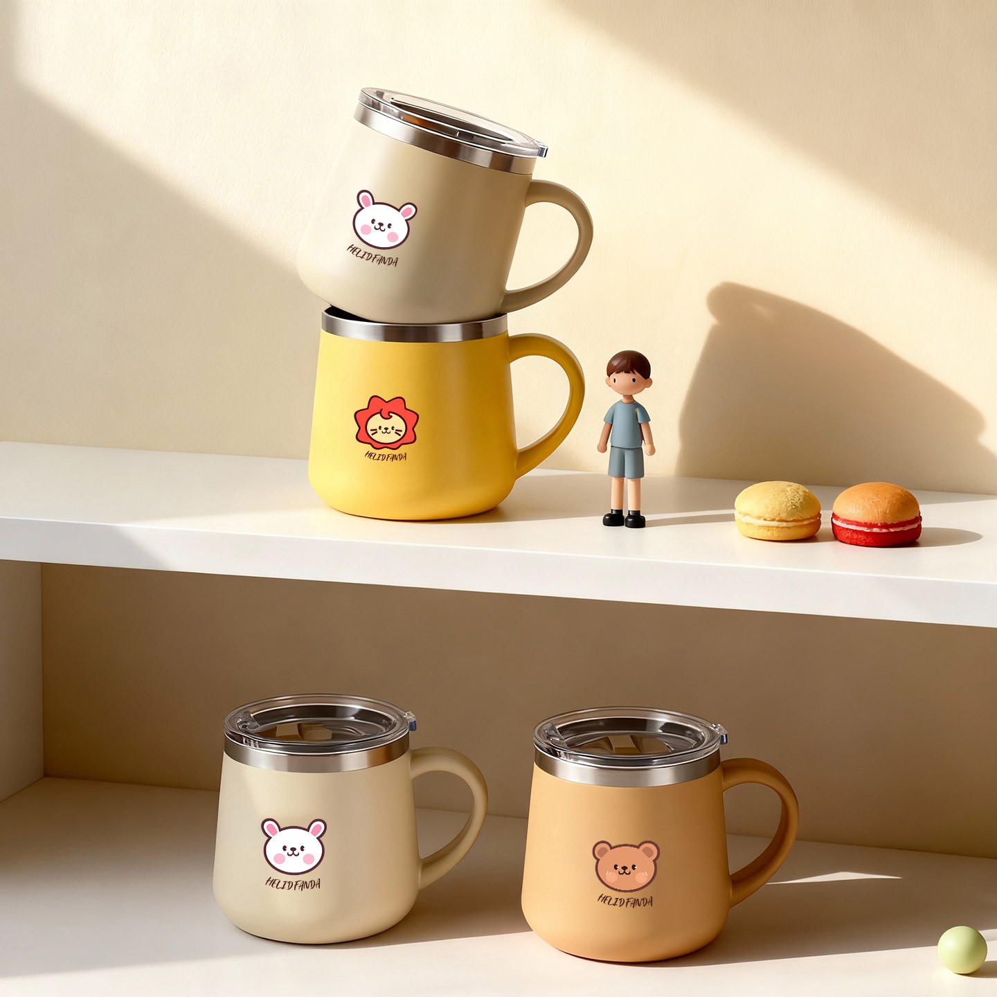430ML Cartoon 316 Stainless St - đánh giá và giá Coffee Tea Tumbler