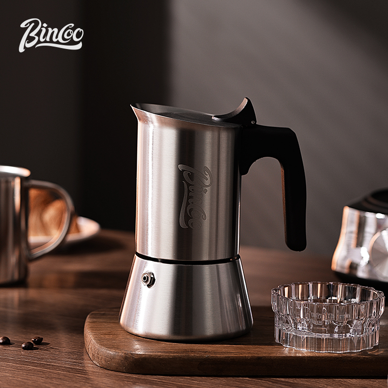 Bincoo Straight Stainless Stee - đánh giá và giá Moka Pot Stove