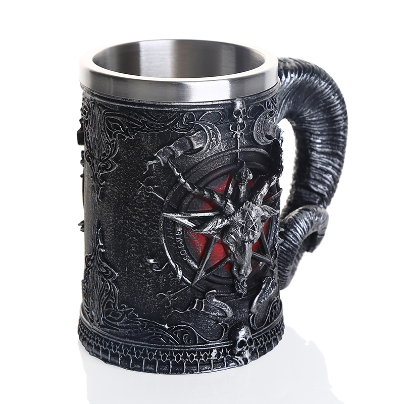 Baphomet Beer Glass Buffmet Re - đánh giá và giá Coffee Tea Tumbler