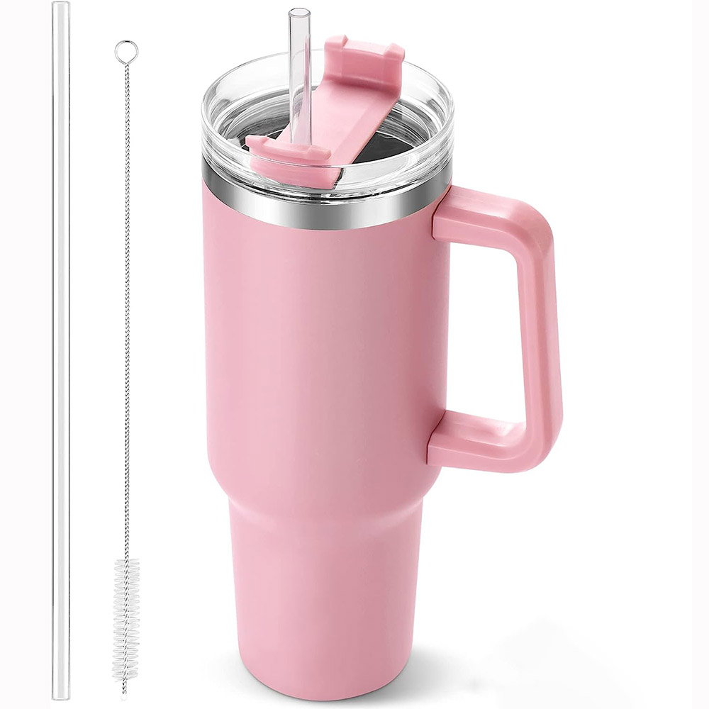 40oz Tumbler with Handle and S - đánh giá và giá Coffee Tea Tumbler